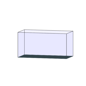 100x50x50 Cm Full Ultra Clear Rodajlı 10mm Cama Cam Akvaryum