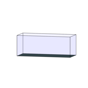 120x50x45 Cm Full Ultra Clear Rodajlı 10mm Cama Cam Akvaryum