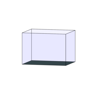 50x40x35 Cm Full Ultra Clear Rodajlı 6mm Cama Cam Akvaryum