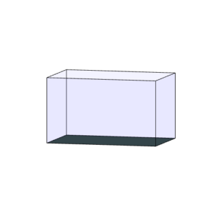 60x40x35 Cm Full Ultra Clear Rodajlı 6mm Cama Cam Akvaryum