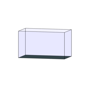 80x45x45 Cm Full Ultra Clear Rodajlı 10mm Cama Cam Akvaryum