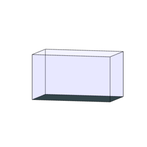 80x50x45 Cm Full Ultra Clear Rodajlı 10mm Cama Cam Akvaryum