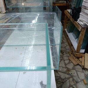 100x50x50 Cm Full Ultra Clear Rodajlı 10mm Cama Cam Akvaryum