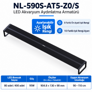 NETLEA NL-590S-AT5-Z0/4  80 led, 95w