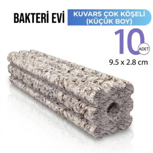 Bacterial House Grey, Polygonal 9.5*2.8cm