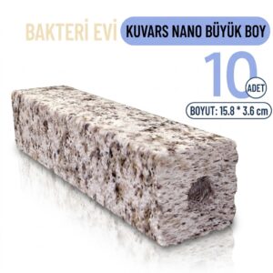 Bacterial House Grey, Square-Shaped 15.8*3.6cm